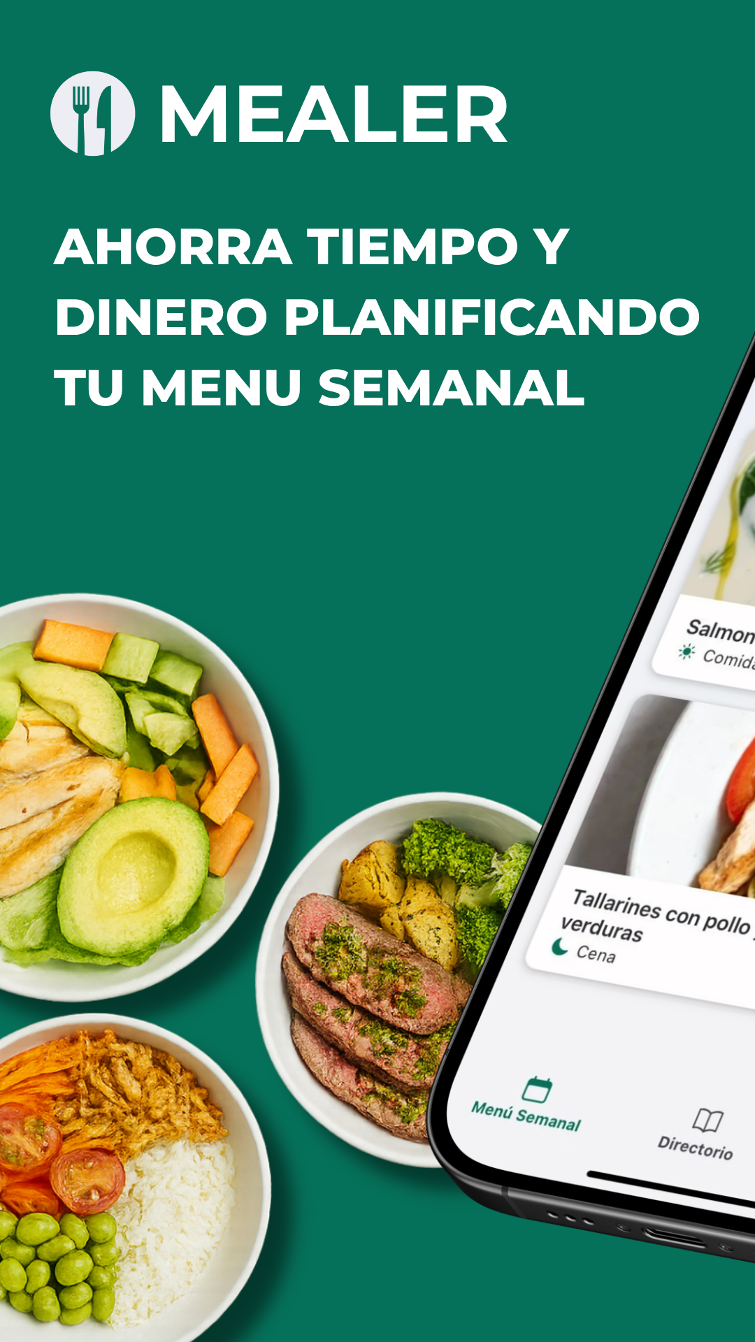 Lista de la compra inteligente en Mealer